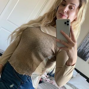 Cute long sleeve top